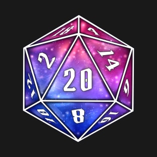 Pride D20 - Bi T-Shirt