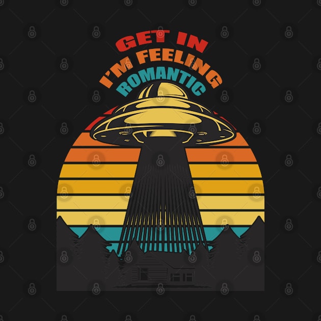 Funny Alien Ufo Retro Shirt by Retro_Design_Threadz