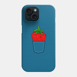 Strawberry in Pocket Phone Case