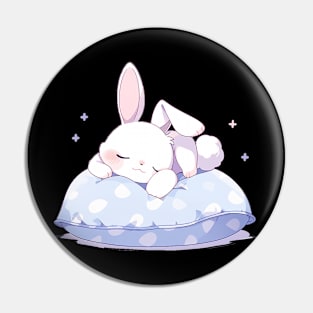 sleeping bunny Pin