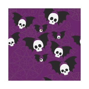 Bats in the Belfry - Violet T-Shirt