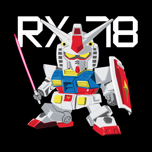 Gundam RX-78 by Emu Emu Ji