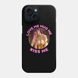 Anime Girl Love Me Beautiful Woman Anime Cosplay Phone Case