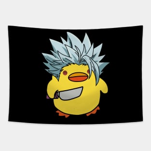 Ban, duck with knife! Tapestry