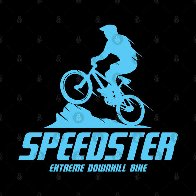Extreme Downhill bike speedster by Mande Art