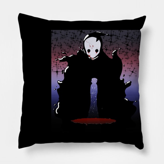 black thing Pillow by kimadakoi