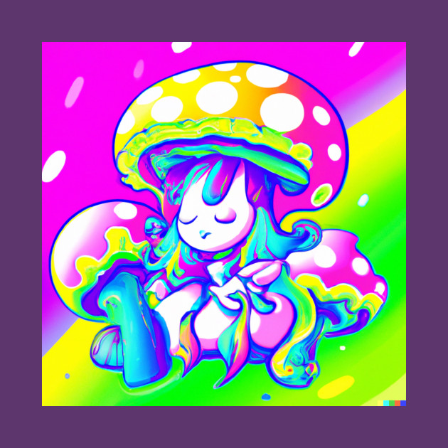 Shroom Goddess by SynthwaveDrop