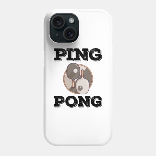 Ping Pong Table Tennis Tabletennis PingPong Yin Yang Ying Phone Case