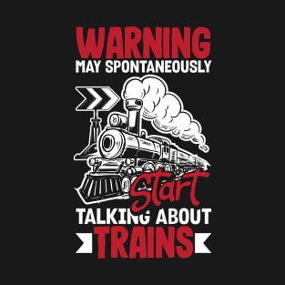 Funny Trainspotter Trainspotting Gift Idea T-Shirt