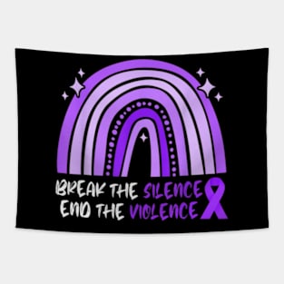 Break The Silence End Violence Domestic Violence Awareness Tapestry