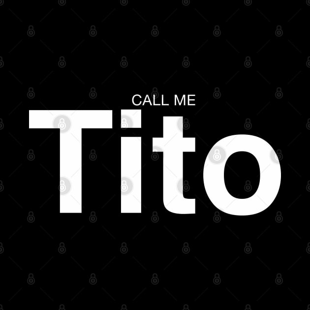 CALL ME TITO FILIPINO UNCLE POCKET DESIGN SHIRT by Aydapadi Studio