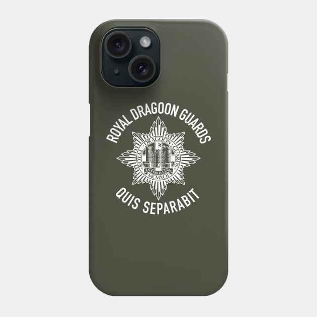 Royal Dragoon Guards Phone Case by TCP