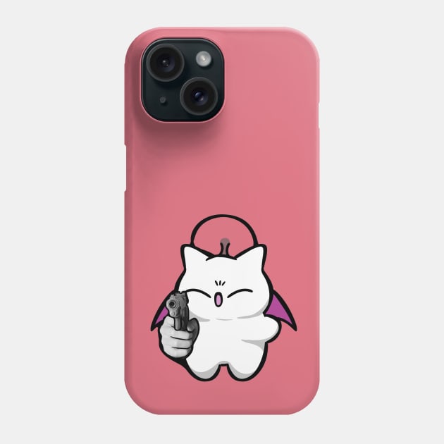 GUN Moogle Phone Case by wisdomeel