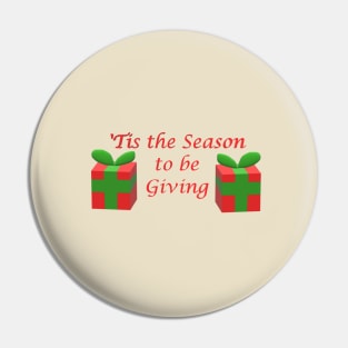 'Tis the Season to be Giving (to Make-A-Wish) Pin