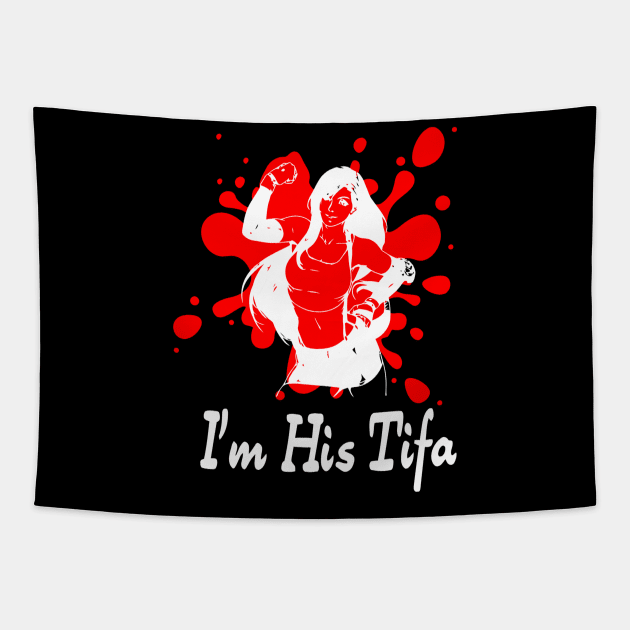 I'm his Tifa Tapestry by batinsaja