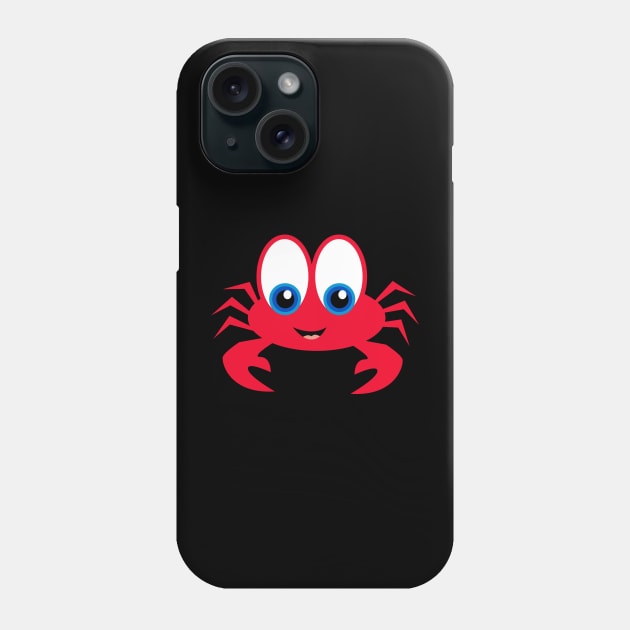 Crab Phone Case by Wickedcartoons