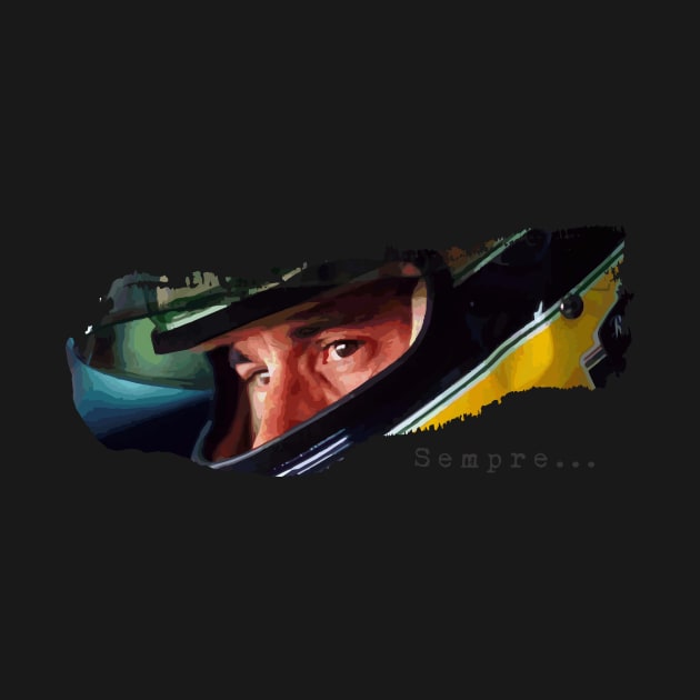 Ayrton Senna by workshop71