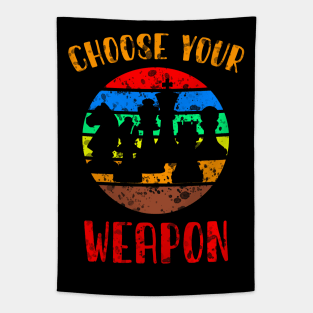 Checkmate | Choose your weapon Tapestry