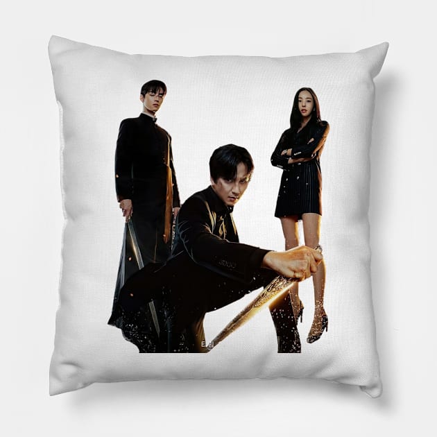 Island kdrama Pillow by CERA23