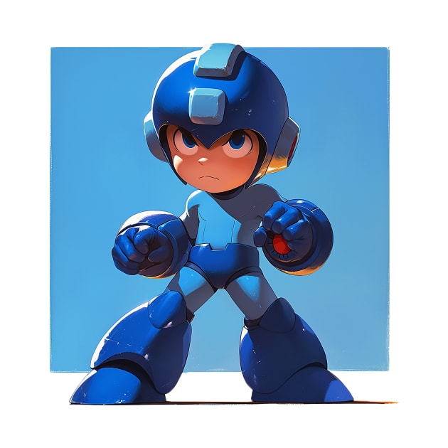 megaman by peterdora