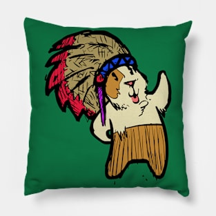 Native American Guinea Pig Pillow