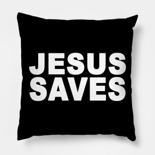 Jesus Saves Pillow