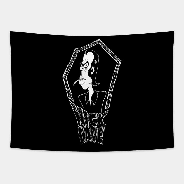 Nick Cave Tapestry by Jaded Arts