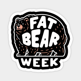Fat Bear Week Magnet
