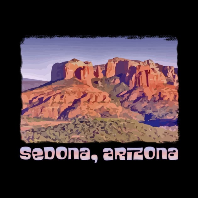 Sedona, Arizona colorful scenic southwest by jdunster