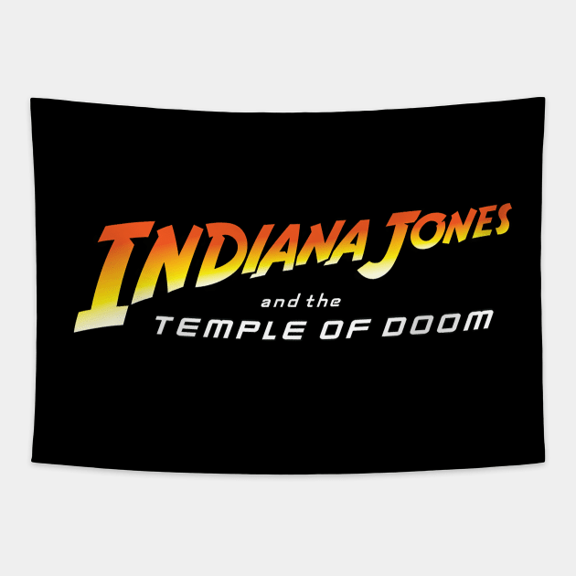 Temple of Doom Tapestry by Buff Geeks Art