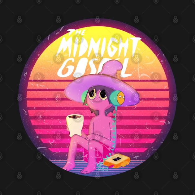 midnight gospel retro by LAKOSH