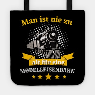 Man ist nie zu alt für eine Modelleisenbahn Bahn Tote