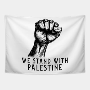 We Stand With Palestine Tapestry