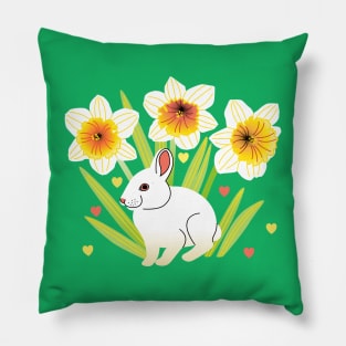 Spring Rabbit Pillow