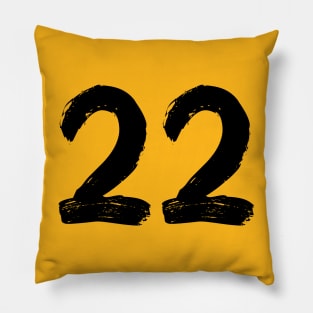 Number 22 Pillow