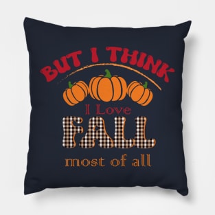 Fall Tshirt Pillow