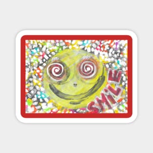 Crazy smile - 2 Magnet