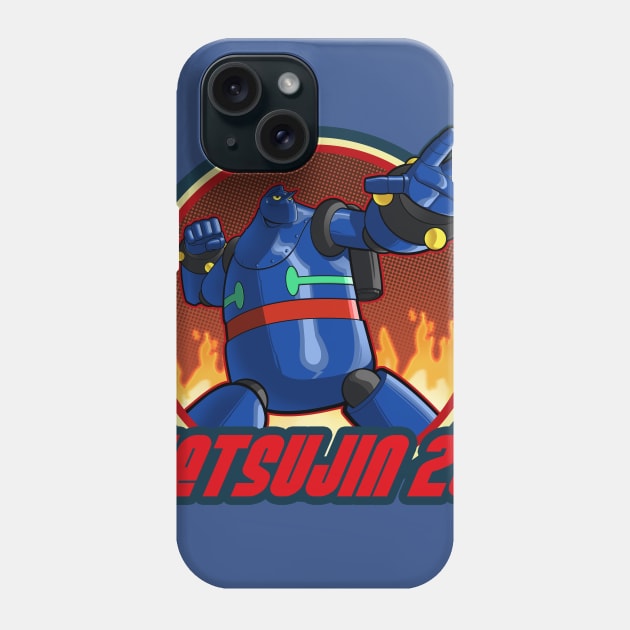 Tetsujin 28 Phone Case by TomMcWeeney