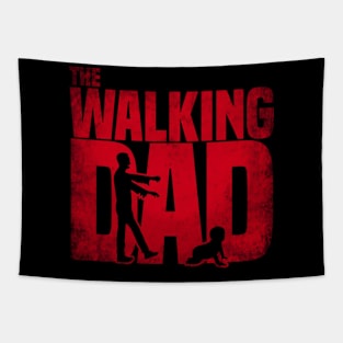 The walking Dad-Funny Father's day Zombie Gift Mens T Shirt Tapestry