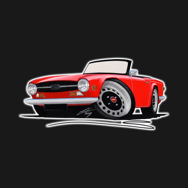 Triumph TR6 Red by y30man5