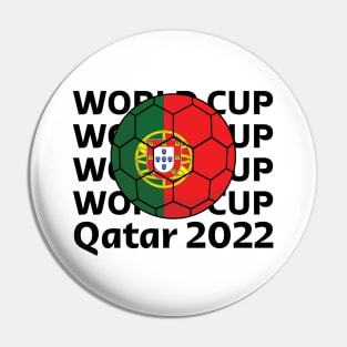 World Cup Qatar 2022  - Team Portugal Pin