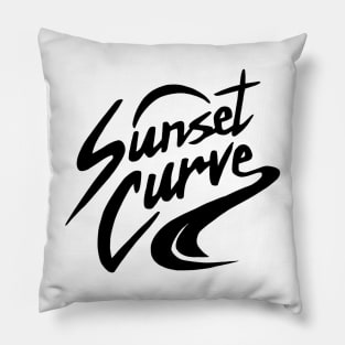 Sunset Curve. Pillow