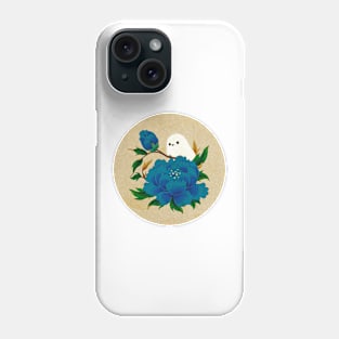 Minhwa: Crow-Tit and Peony C Type (Korean traditional/folk art) Phone Case