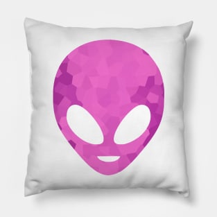PURPLE Alien Head Pillow