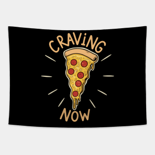 Craving for Pizza Pie Slice Food Tapestry