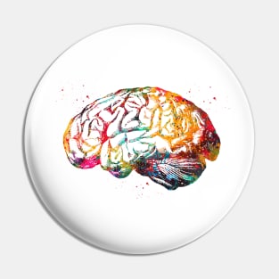 Human Brain Pin