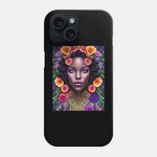 Night Flowers Fairy Phone Case