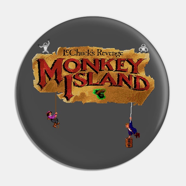 Monkey Island 2 - LeChuck's Revenge Pin by iloveamiga