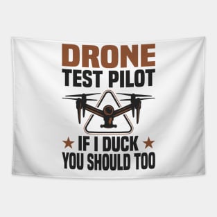 Drone Pilot FPV Quadcopter Racing Drone Flying Tapestry