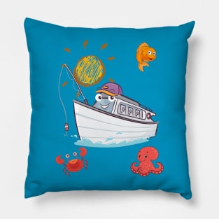 cruise kids fish Pillow